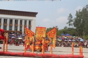 万人空巷的电白区沙琅镇第二十届“三月三”文化旅游艺术活动在新城公园隆重举行